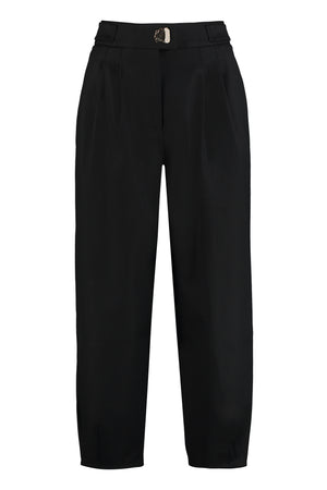Saint high-waist tapered-fit trousers-0